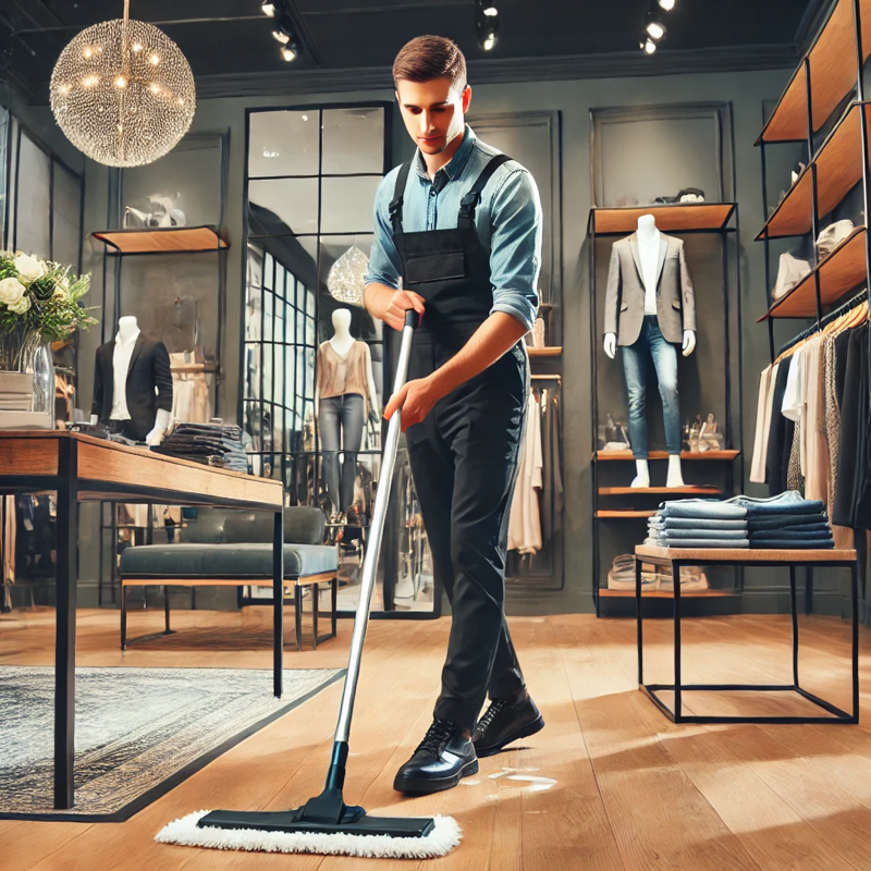 Einzelhandelsreinigung
